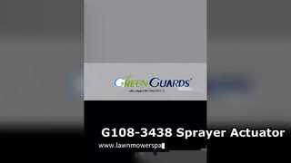 Aktuator G108-3438 Cocok untuk Penyemprot Rumput Toro Multi-Pro 1200/1250/5700-D