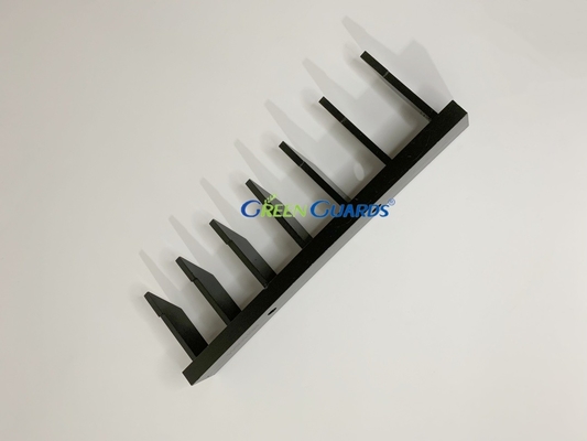 Bagian mesin pemotong rumput pisau pengikis - 7 gigi GAET10644 Fits Deere Bunker Rake