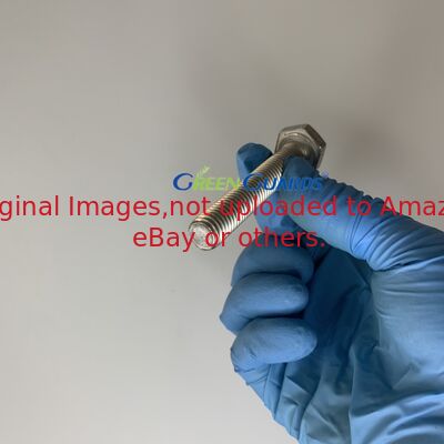 Bagian mesin pemotong rumput Kepala heksagonal Flanged Screw, M8 X 60 GM119394 Fits Deere Bunker dan Field Vehicle