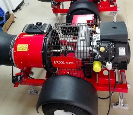Toro Groundsmaster 328d Parts Dilengkapi Blower Daun Bertenaga Gas Toro Depan