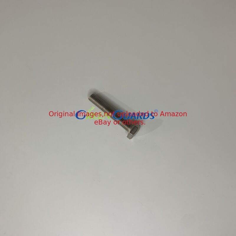 Bagian mesin pemotong rumput Kepala heksagonal Flanged Screw, M8 X 60 GM119394 Fits Deere Bunker dan Field Vehicle